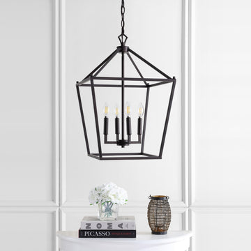 Pagoda Lantern Metal LED Pendant